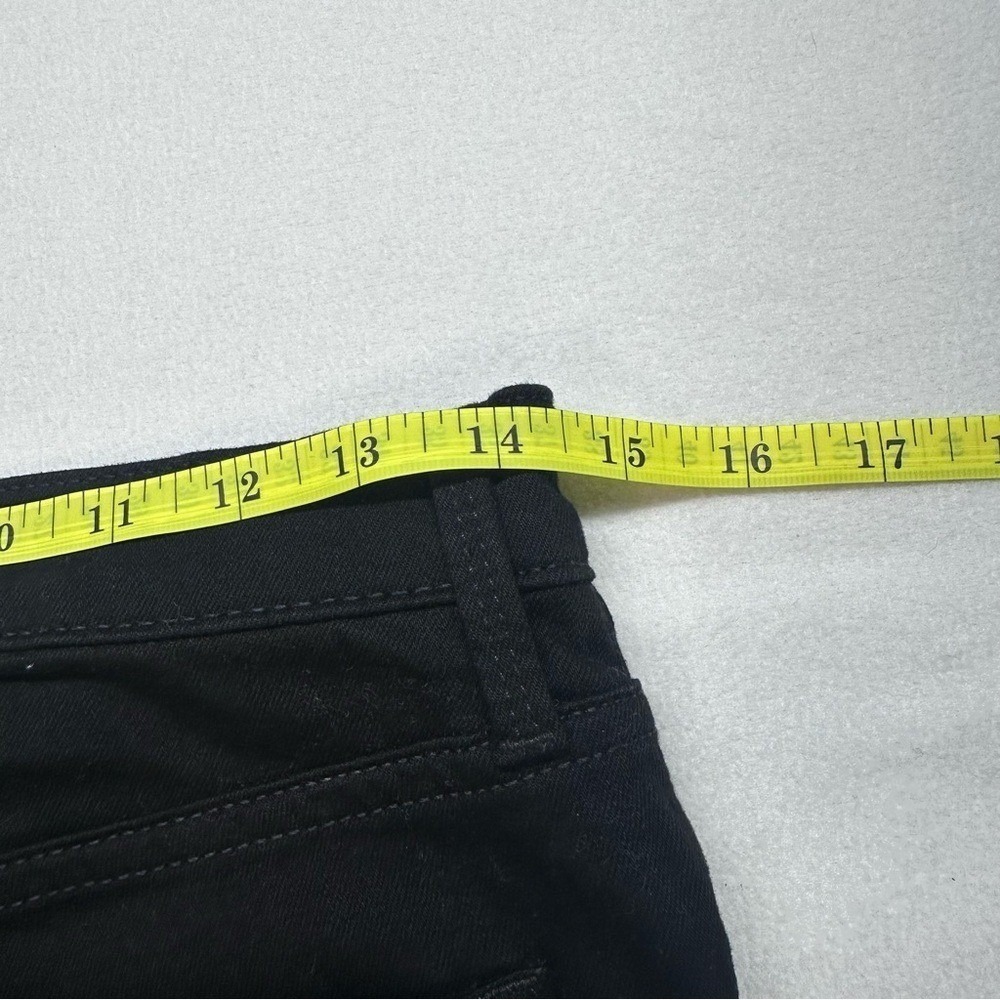 Banana Republic High Rise Skinny Jeans Womens 28/6 Black Stretch Denim Pants - Picture 3 of 6